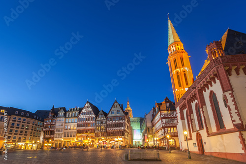 Roemer the old town of Frankfurt, Germany