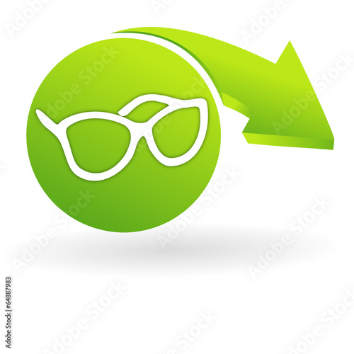 opticien sur web symbole vert