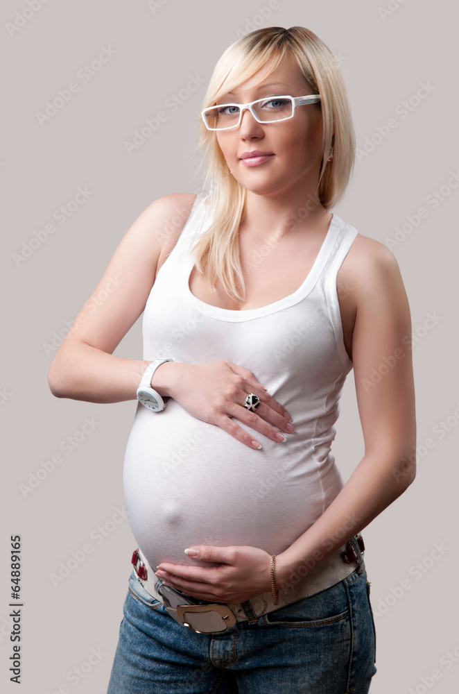 pregnant woman in a shirt pregnant woman in a shirt