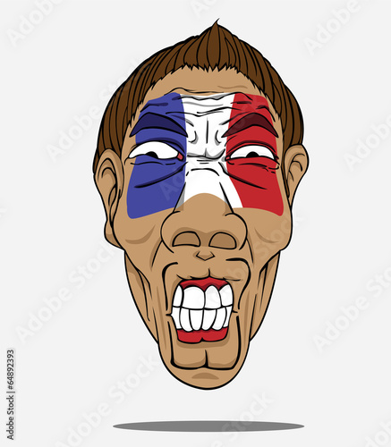 football fan from France