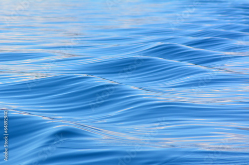 Water surface of the sea