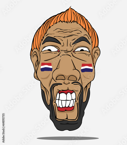 football fan from netherland