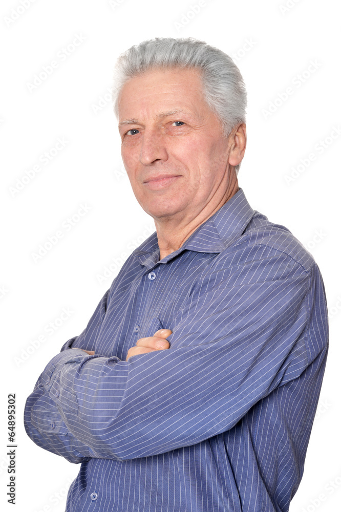 Portrait of elderly man Portrait of elderly man