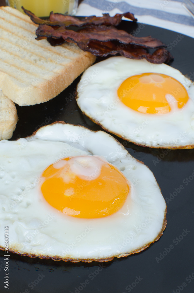 Fried eggs Fried eggs