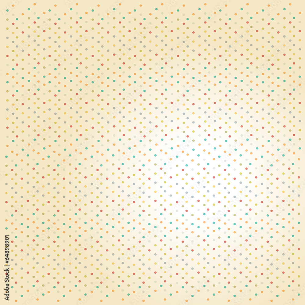 funny background with dots