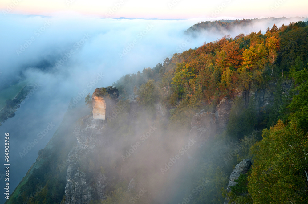 Obraz premium sächsische schweiz