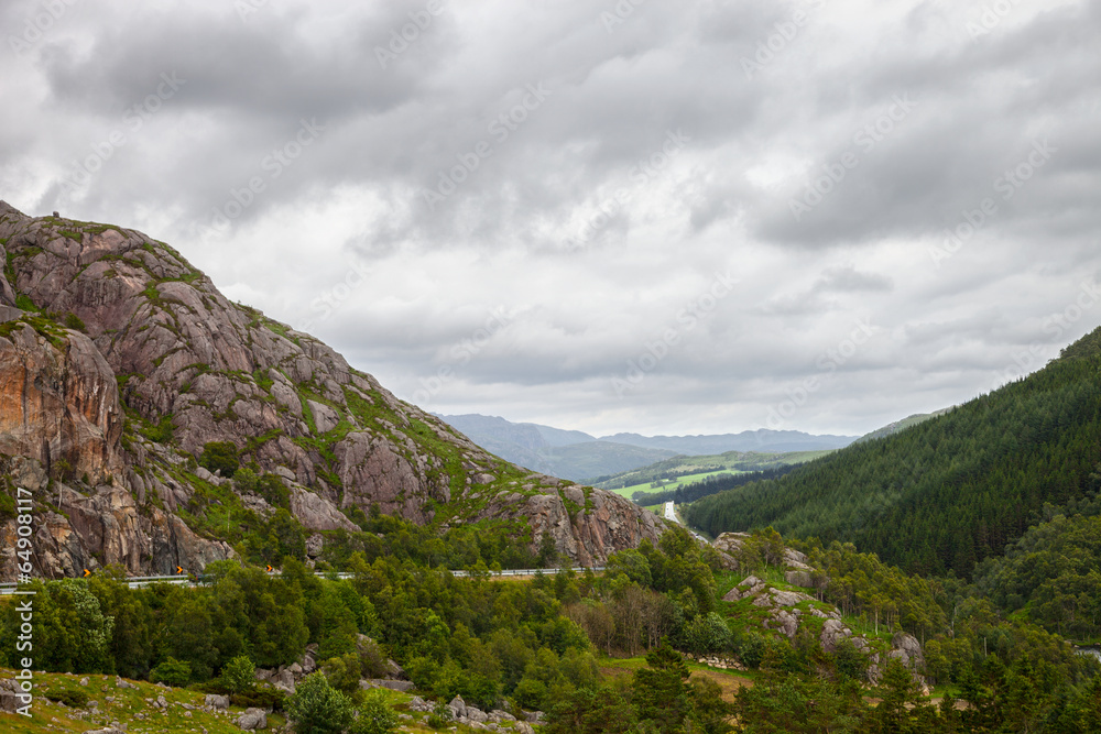 Scenic view of Norway