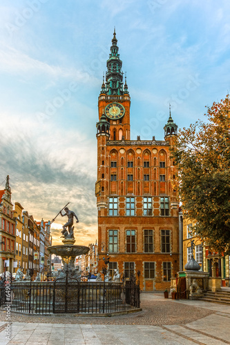 Town Hall in Gdansk, Poland. #64908109