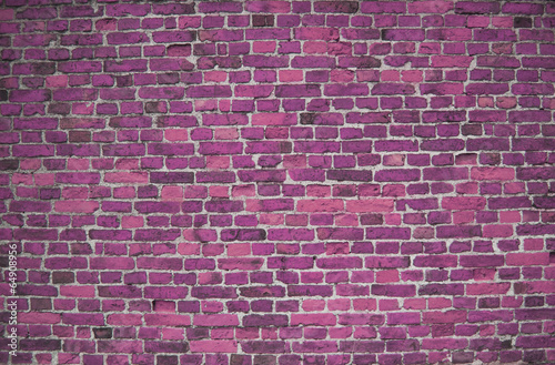 Purple / Lilac brick wall (background, wallpaper, bricks)