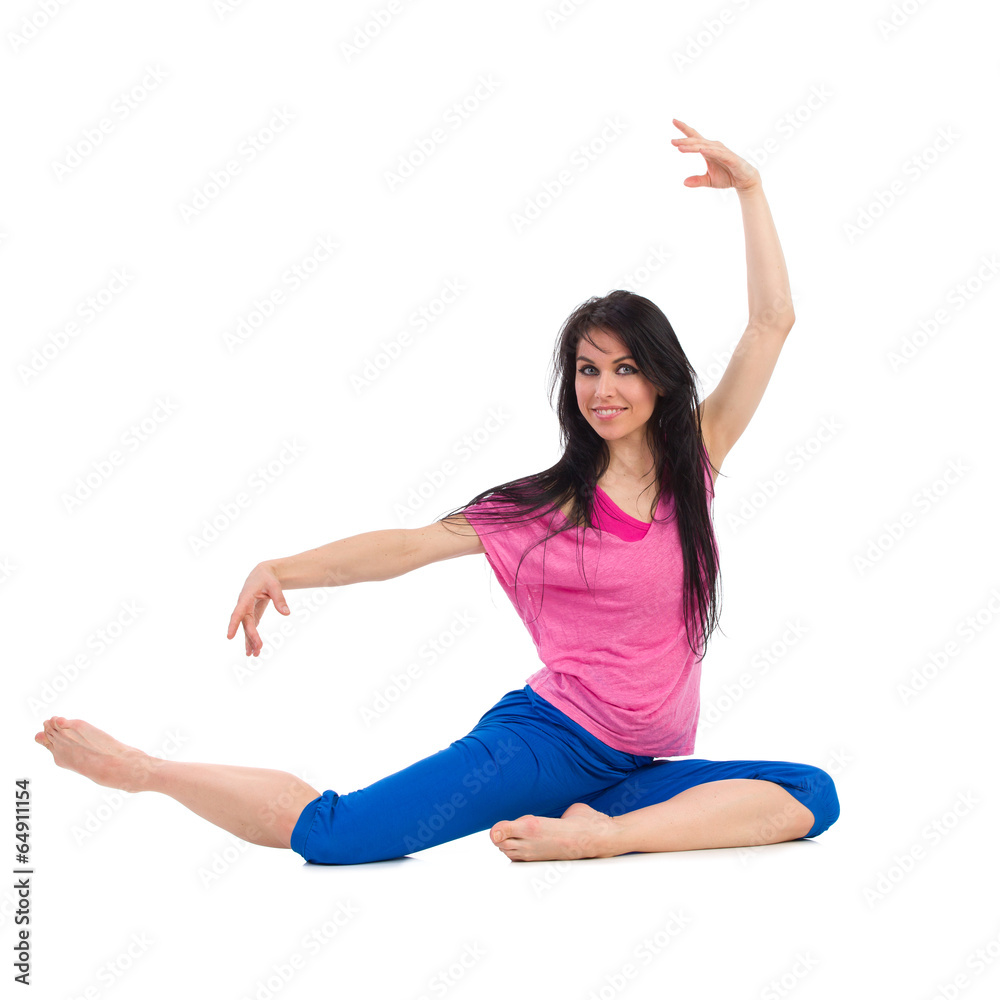 Female dancer posing Female dancer posing