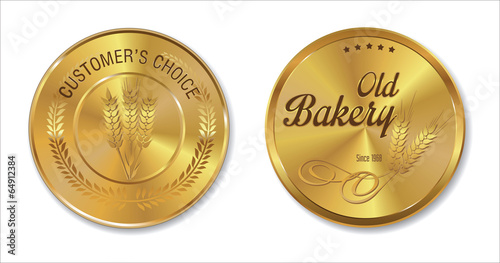 Bread golden labels