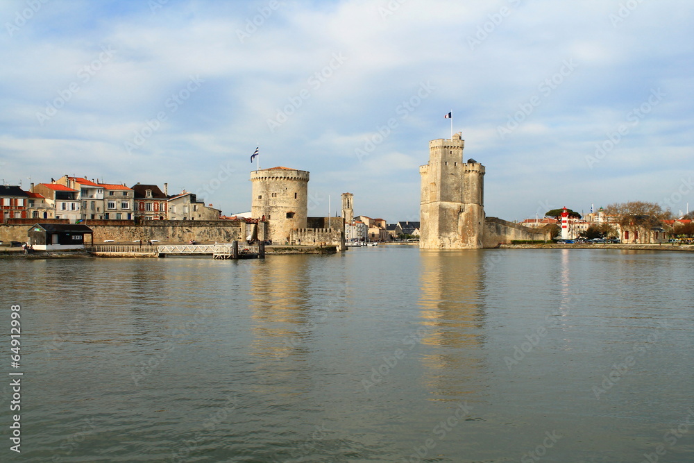 Entrée du vieux port de la Rochelle