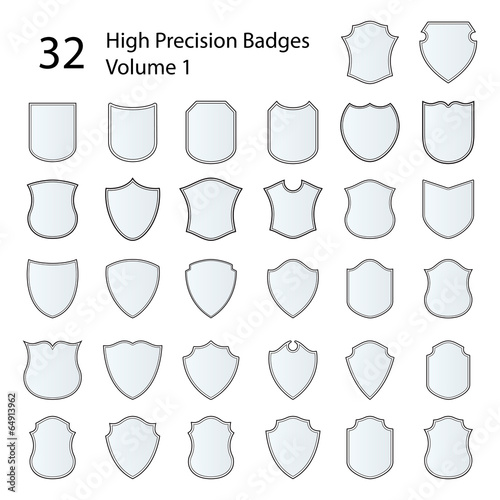 High Precision Badges First Set
