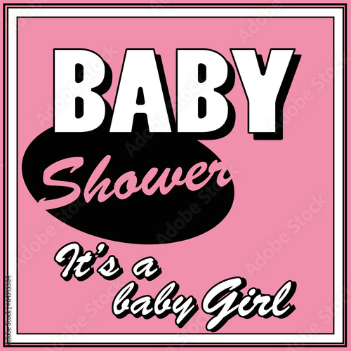 baby shower card
