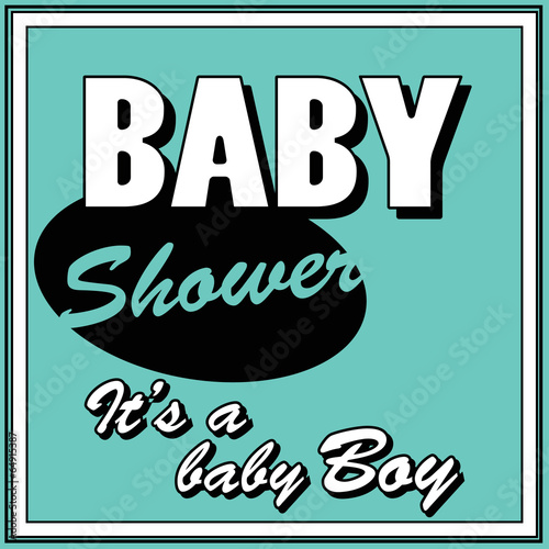 baby shower card