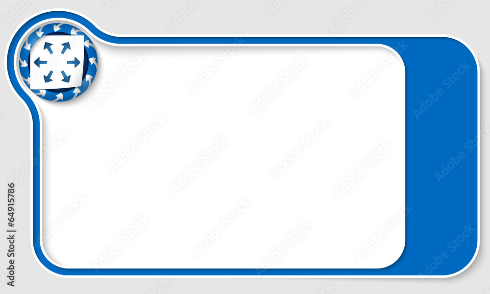 blue box for text with arrows blue box for text with arrows
