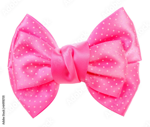 Lovely pink bow tie