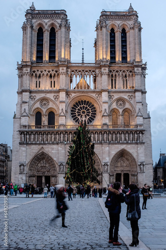 christmas at notre-dame Paris