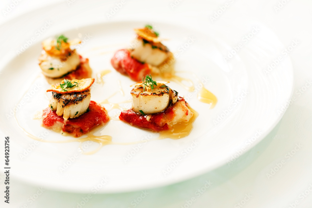 roasted scallop
