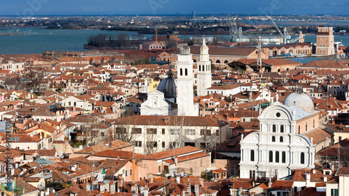 Fototapeta Naklejka Na Ścianę i Meble -  View on Venice, Italy