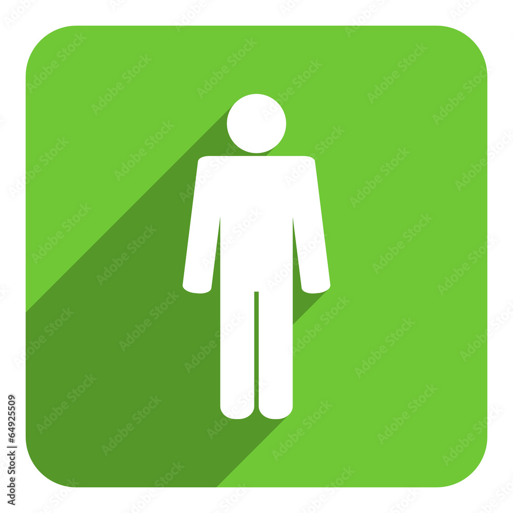 male gender flat icon male gender flat icon