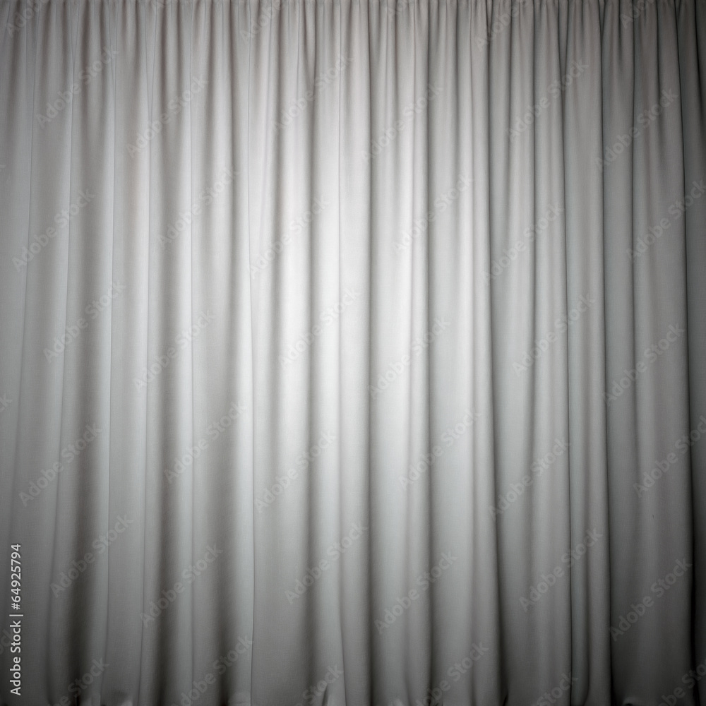 Obraz premium curtain grey color