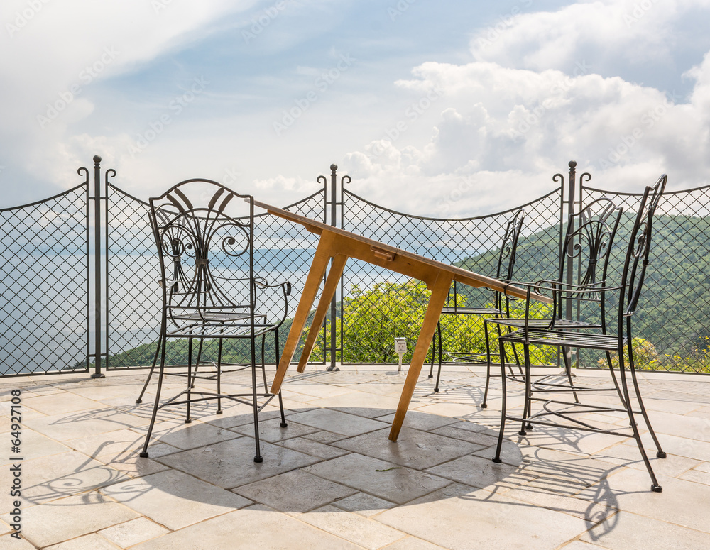 Luxurious resort with a view of the sea Luxurious resort with a view of the sea