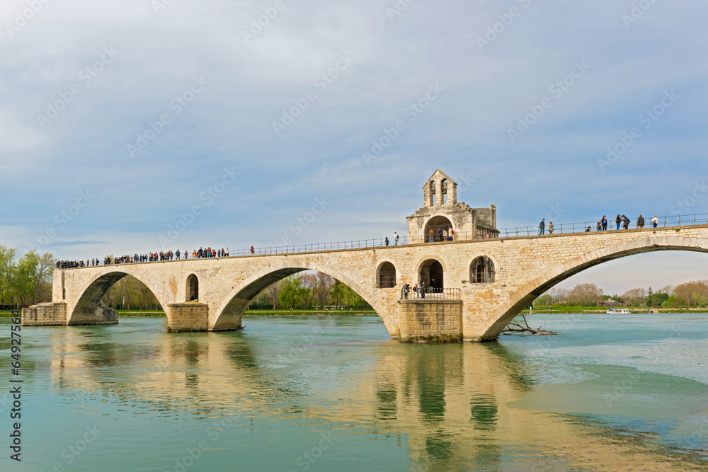 St. Benezet bridge in Avignon, France