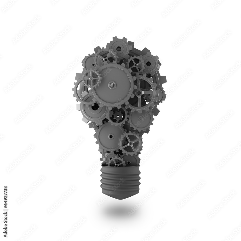 lamp with gears lamp with gears