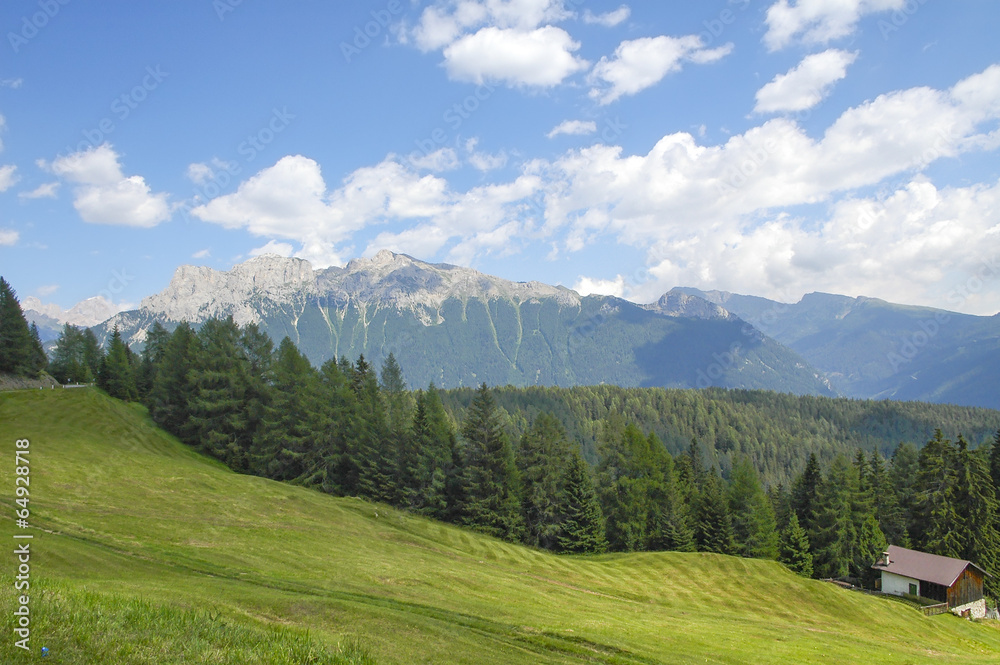 Dolomites near Canazei