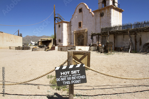 Tablou pe pânză Western Movie Set