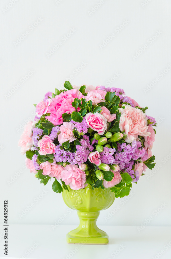 Bouquet in vase