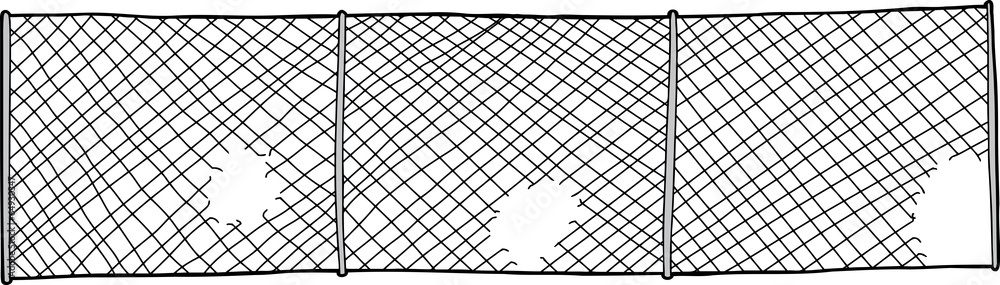 Damaged Fence