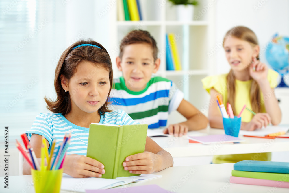 Kids at lesson Kids at lesson