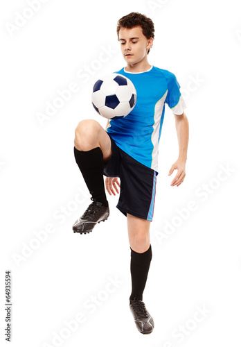 Teen soccer player © Xalanx