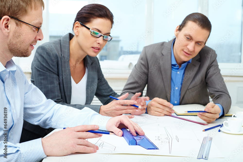 Fototapeta premium Engineering project