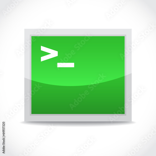 Terminal symbol, icon