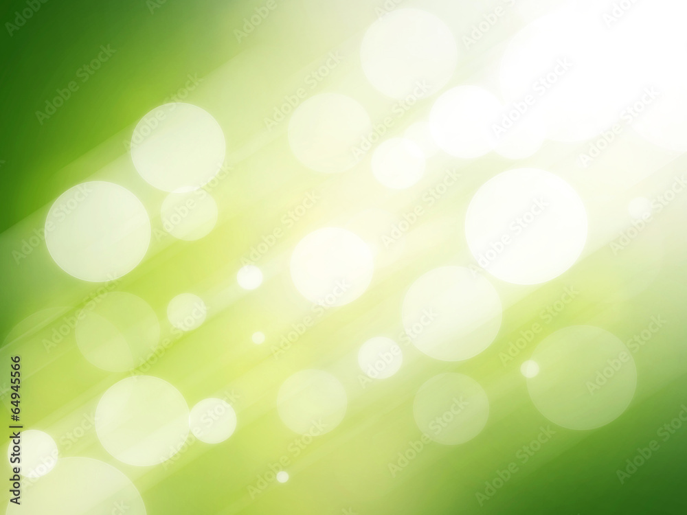 Obraz premium Green abstract light background