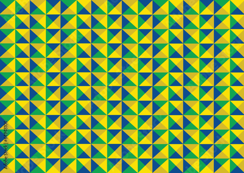 Abstract background Brazil flag concept idea design © IconWeb