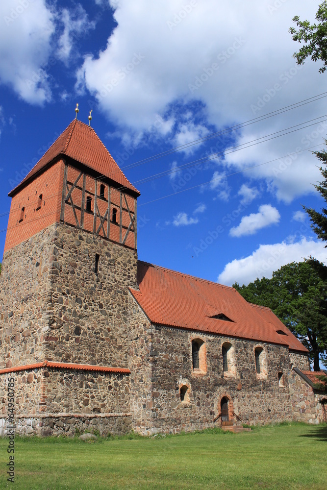 Dorfkirche in Wildau-Wentdorf bei Dahme/Mark
