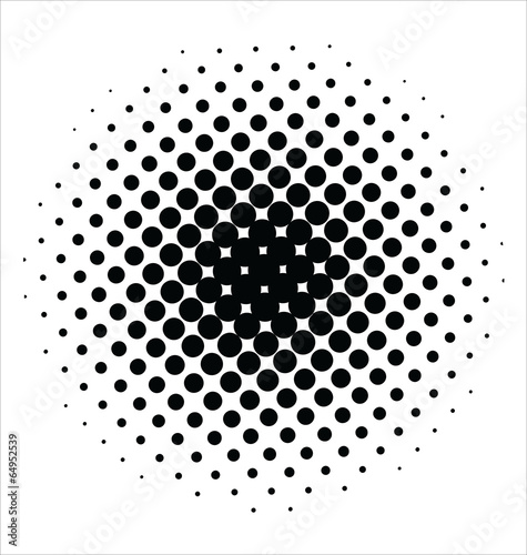 Abstract halftone