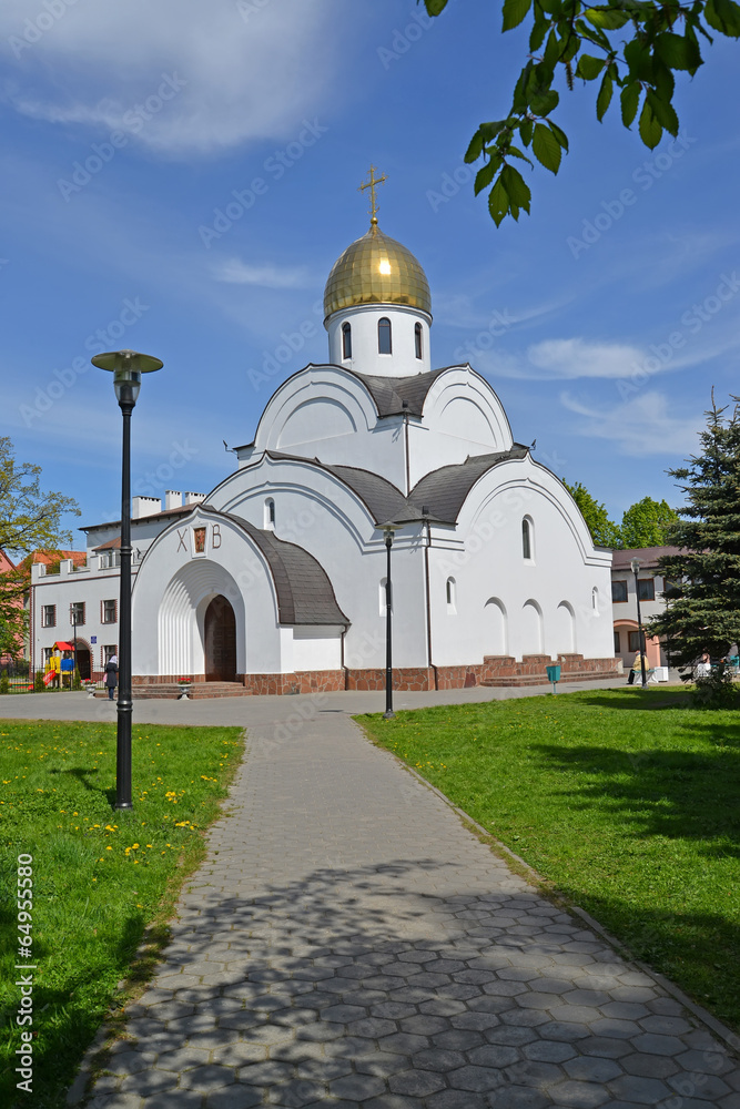 Kaliningrad.  Temple of the Saint apostle Andrew the First-Calle