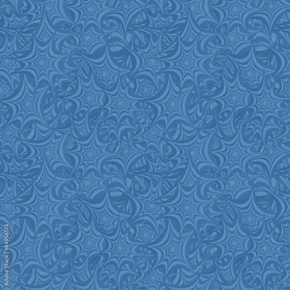 Azure seamless star pattern background
