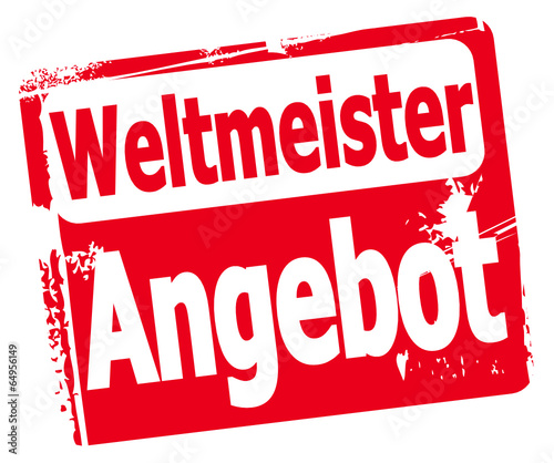 Weltmeisterangebot