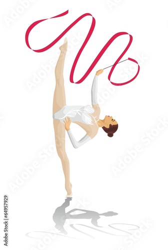 The gymnast