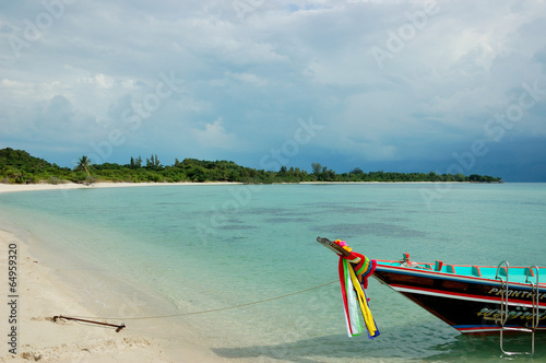 thailand typical boat photo