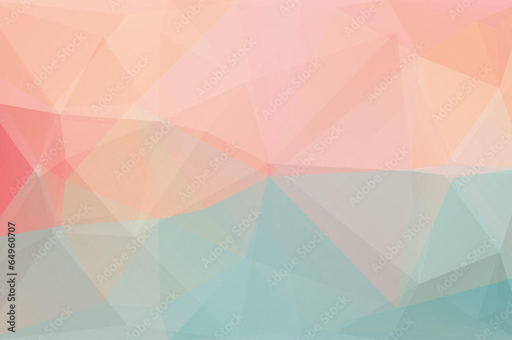 Color polygons background abstract
