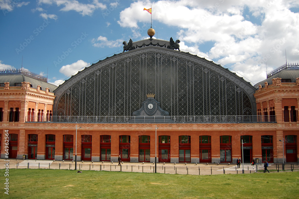 Obraz premium Atocha Railway Station