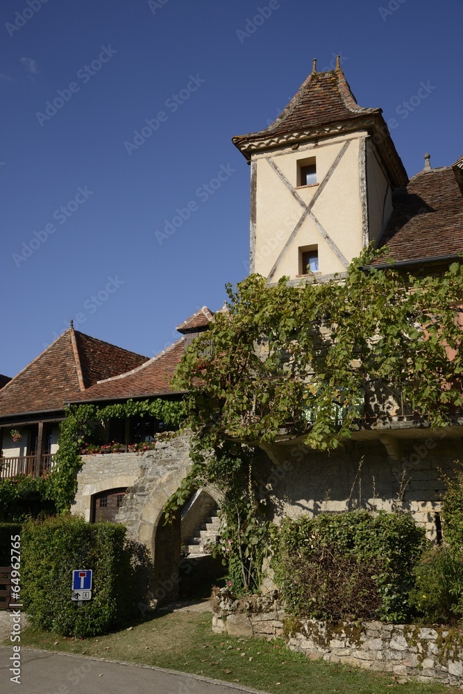 Fototapeta premium France, the picturesque village of Loubressac