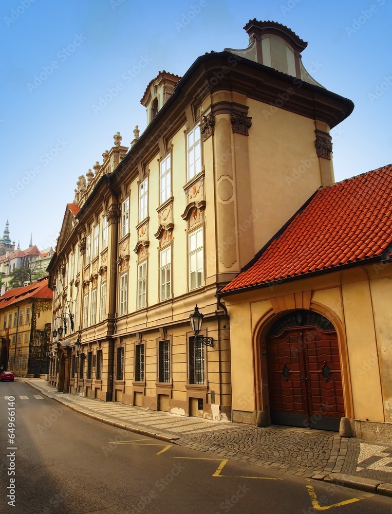 Prague small street